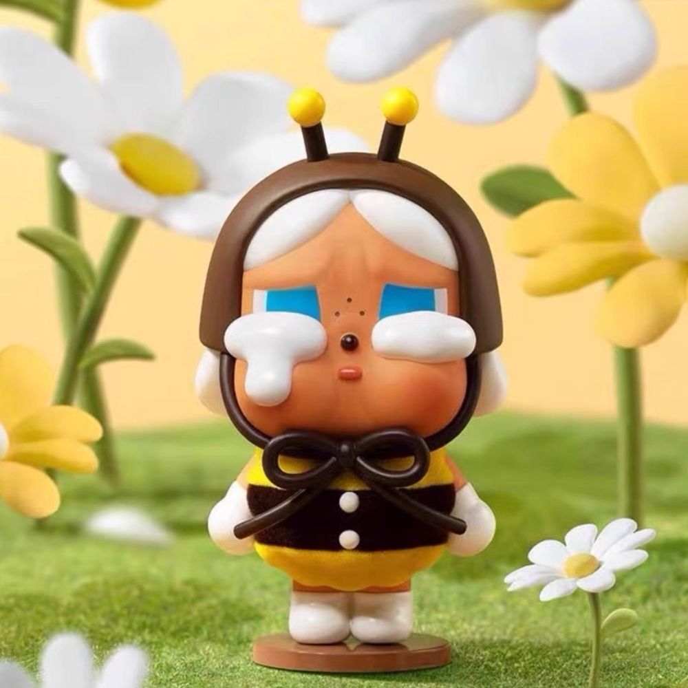 Pop mart crying again been I will bring you a flower.100%authentic !Unboxing